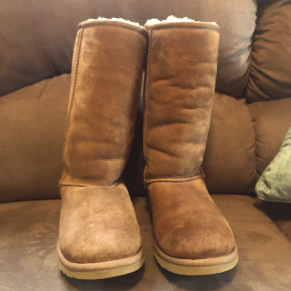 Tall chestnut Ugg’s